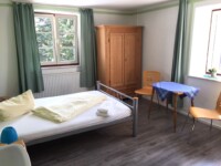 Doppelzimmer im Gasthof Goldene Traube in Kempten, auch als Einzelzimmer buchbar