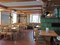 Allgäu-Stüble mit Kachelofen im Gasthof Goldene Traube in Kempten - ideal für Feierlichkeiten