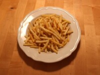 Kinderteller "Homer" - Teller Pommes mit Ketchup Kinderteller "Homer" - Teller Pommes mit Ketchup
